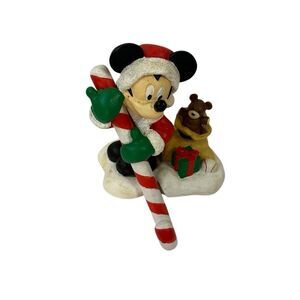 Santa's Best Disney Mickey Mouse‎ Unlimited Christmas Stocking Hanger vintage